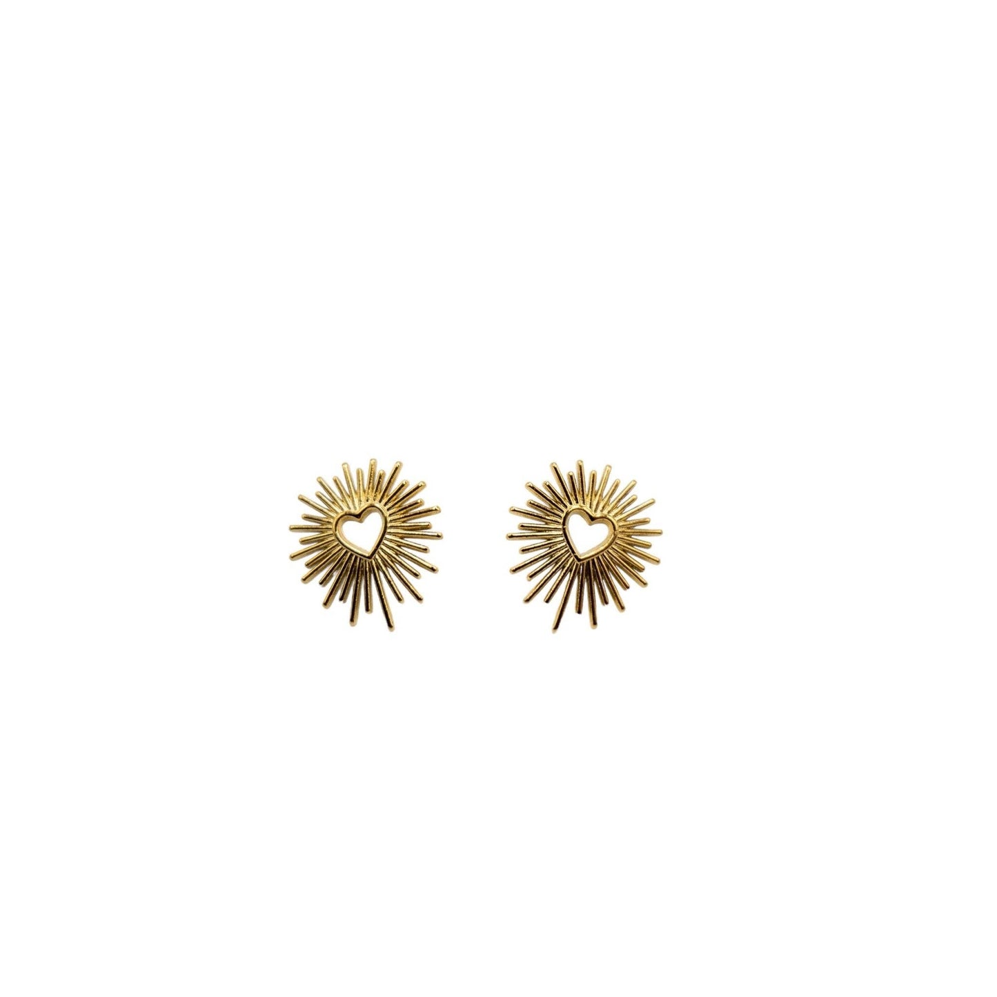 Sacretd Heart Stud Earrings