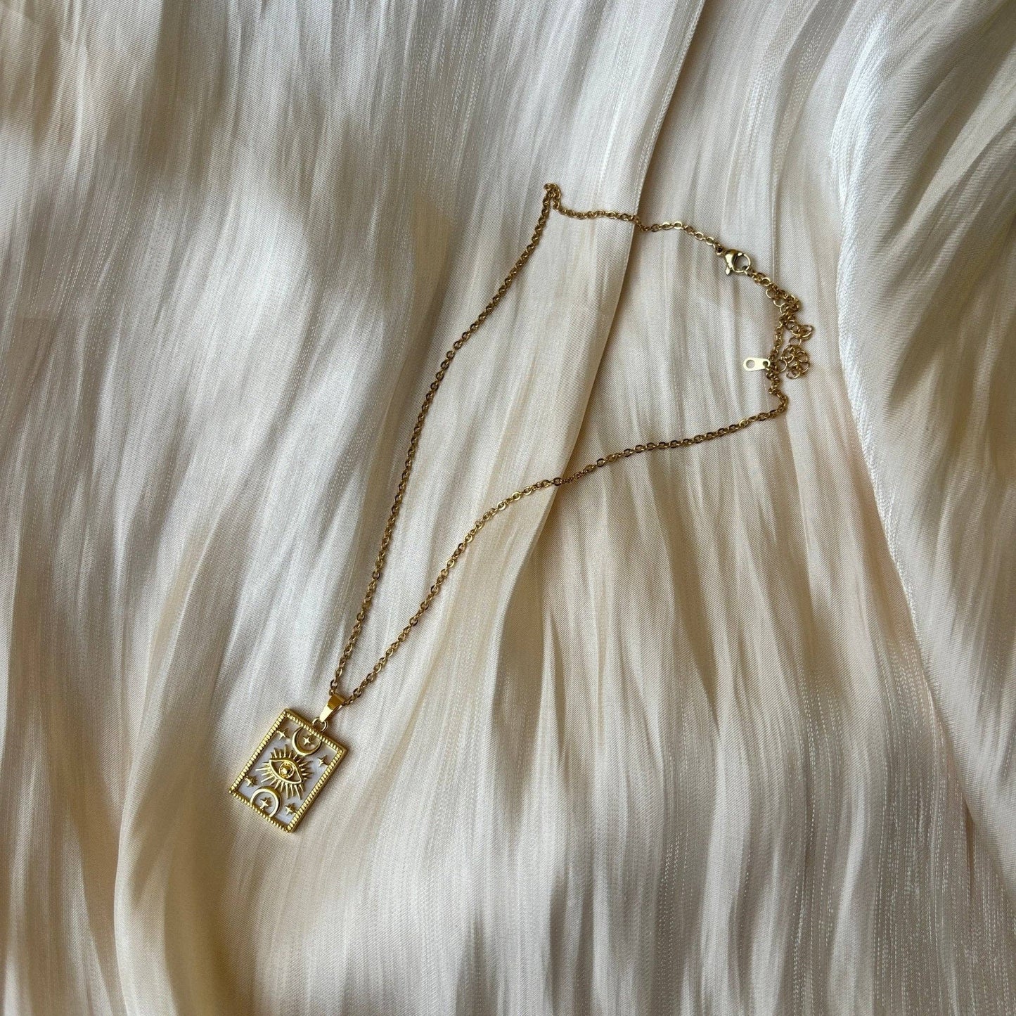 Serenity Pearl Protector Necklace