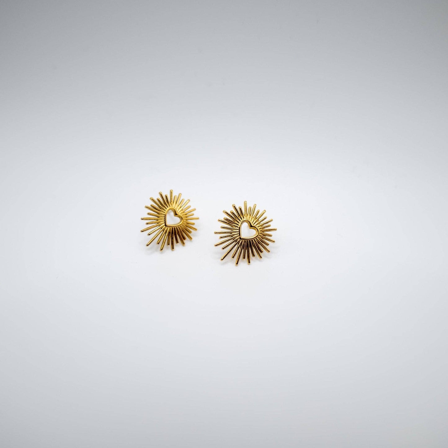 Sacretd Heart Stud Earrings