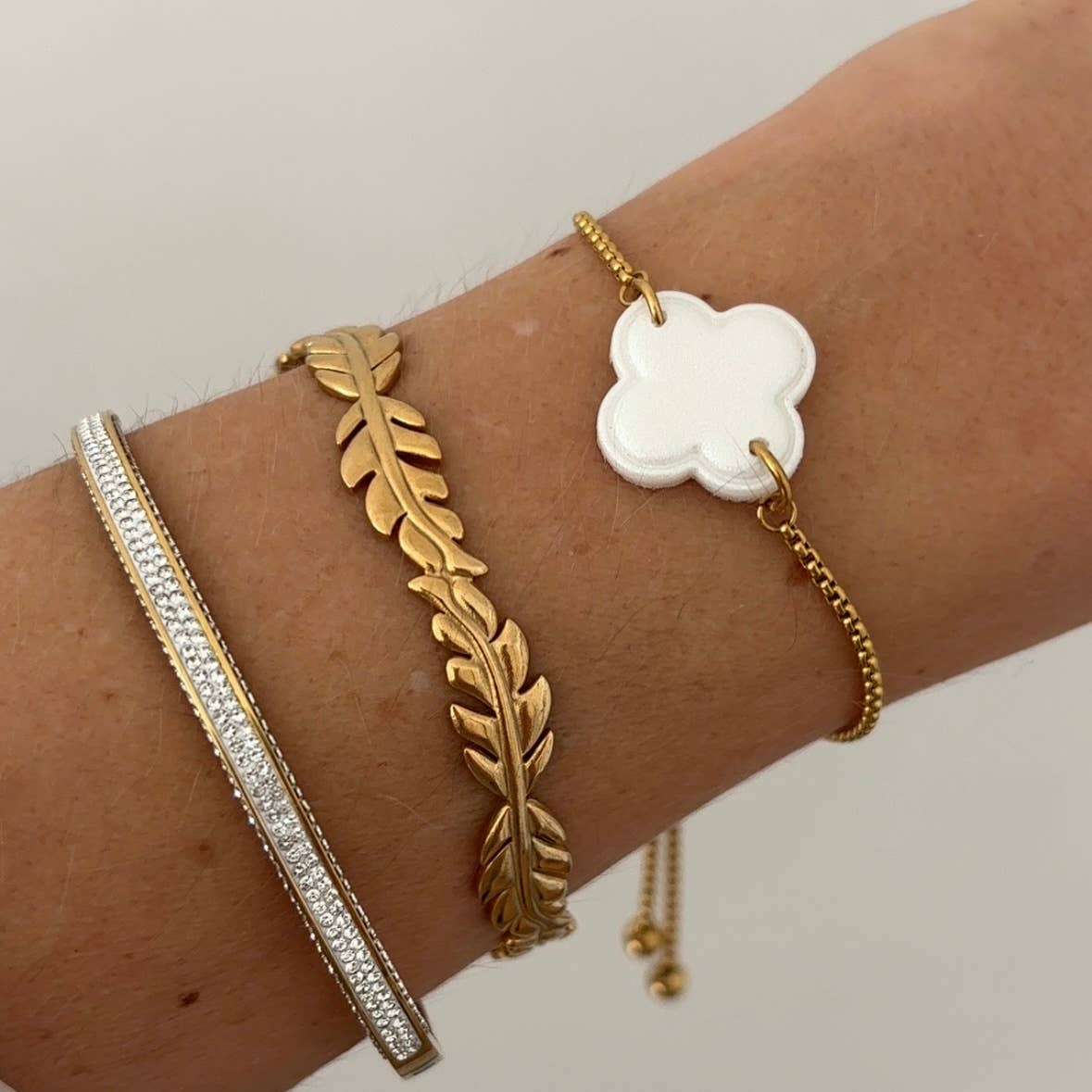 Ethereal Leaf Bracelet