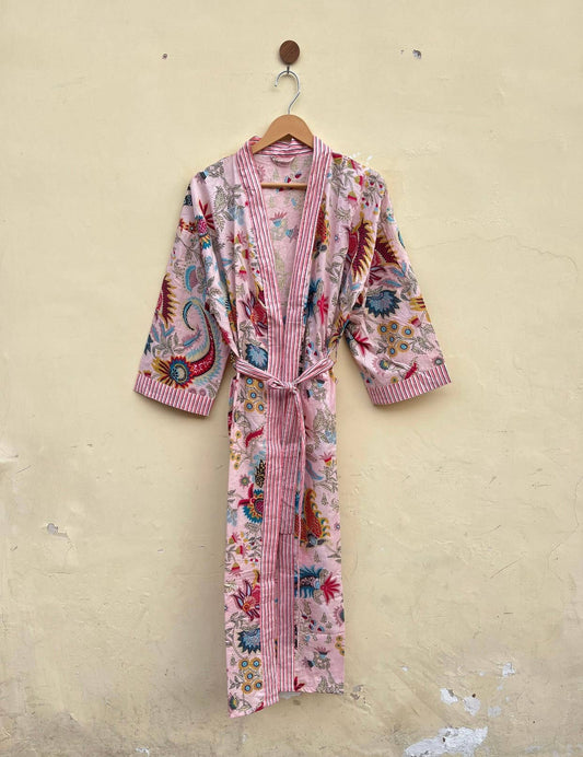 Floral Indian Kimono
