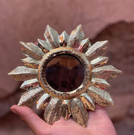 Mirror, Norther light Star, Bronze