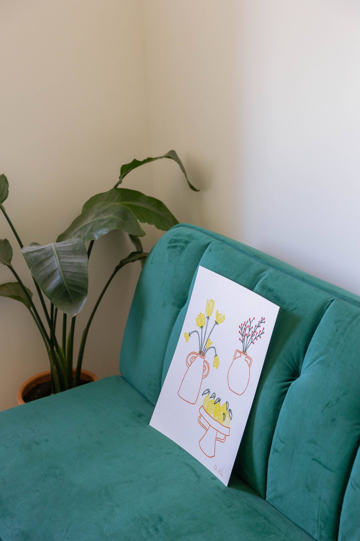Love Art Print Illustration