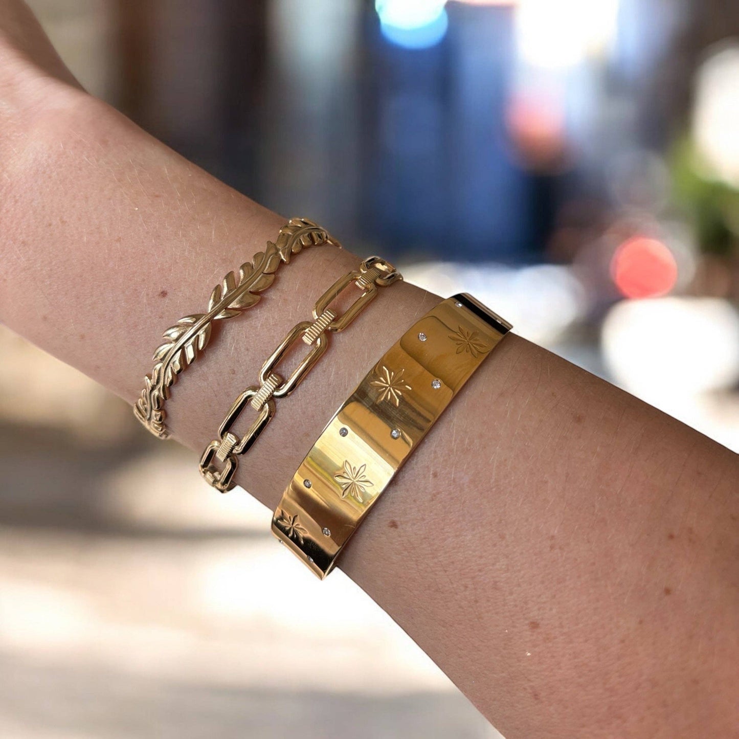 Ethereal Leaf Bracelet