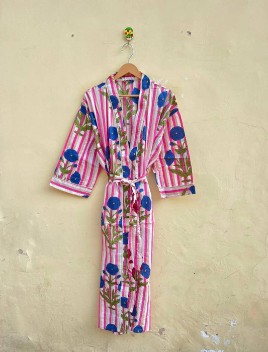 Pink Indian Kimono