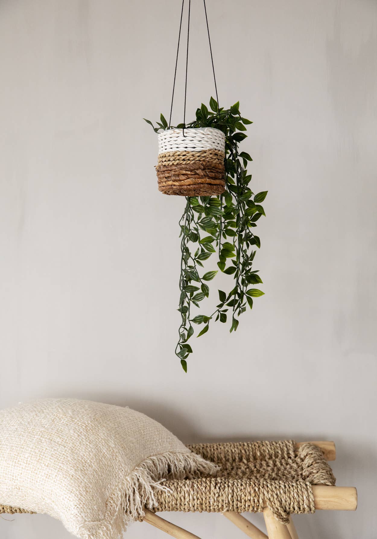 The Banana Plant Hanger - Natural White
