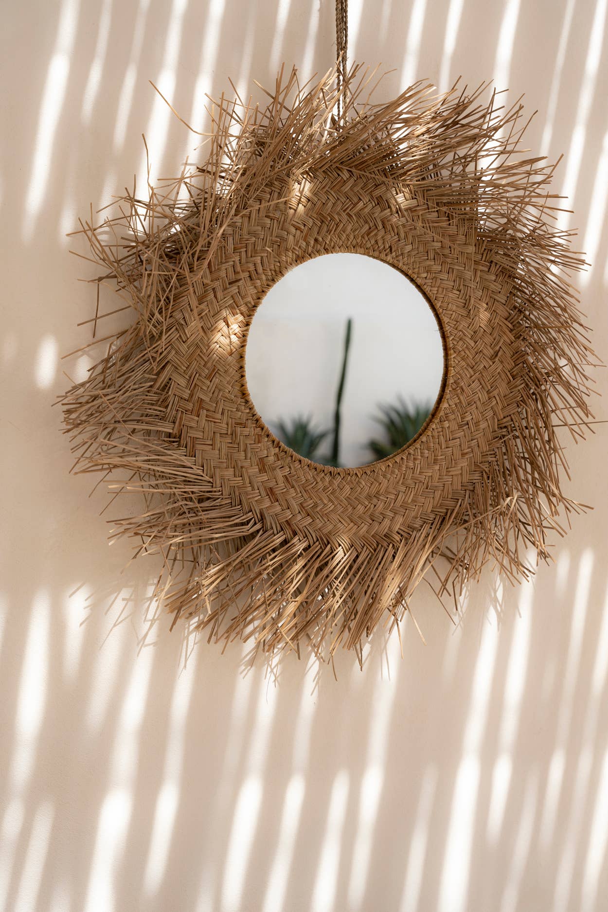 The Rotan Mirror - Natural - M