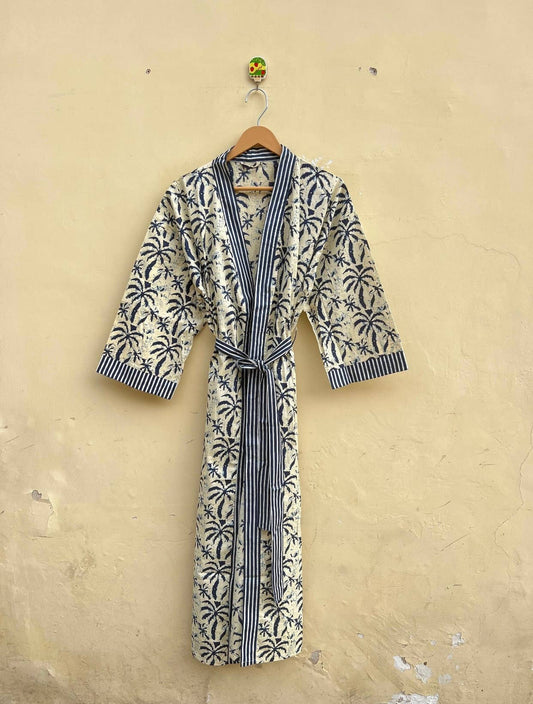 Palmtree Indian Kimono