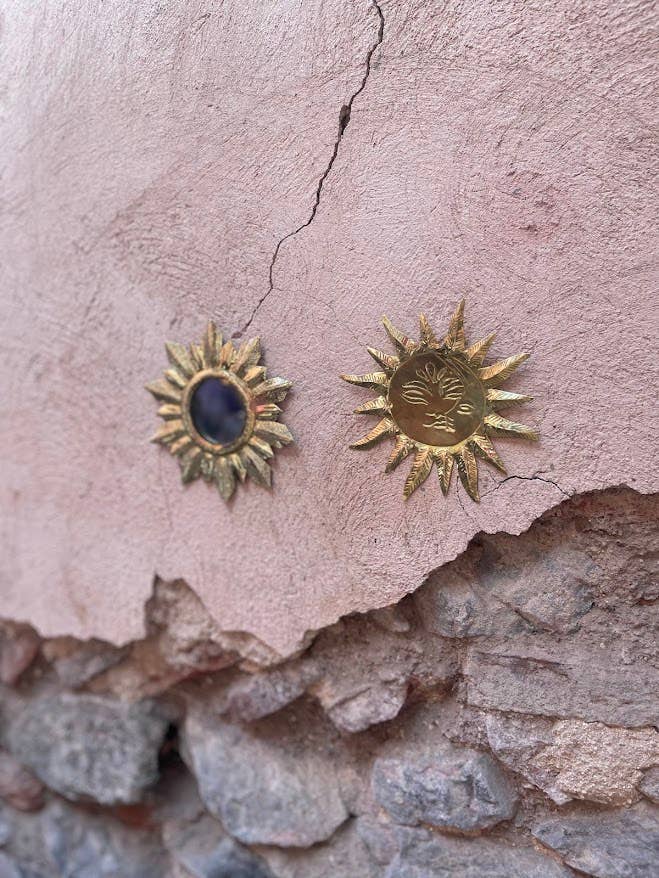 Mirror, Norther light Star, Bronze