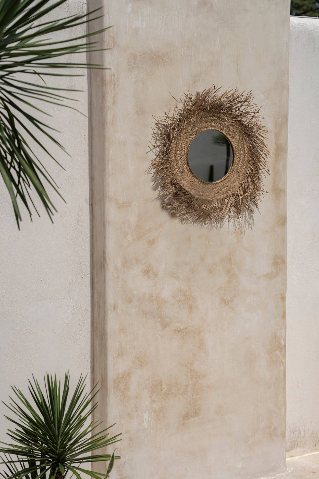 The Rotan Mirror - Natural - M
