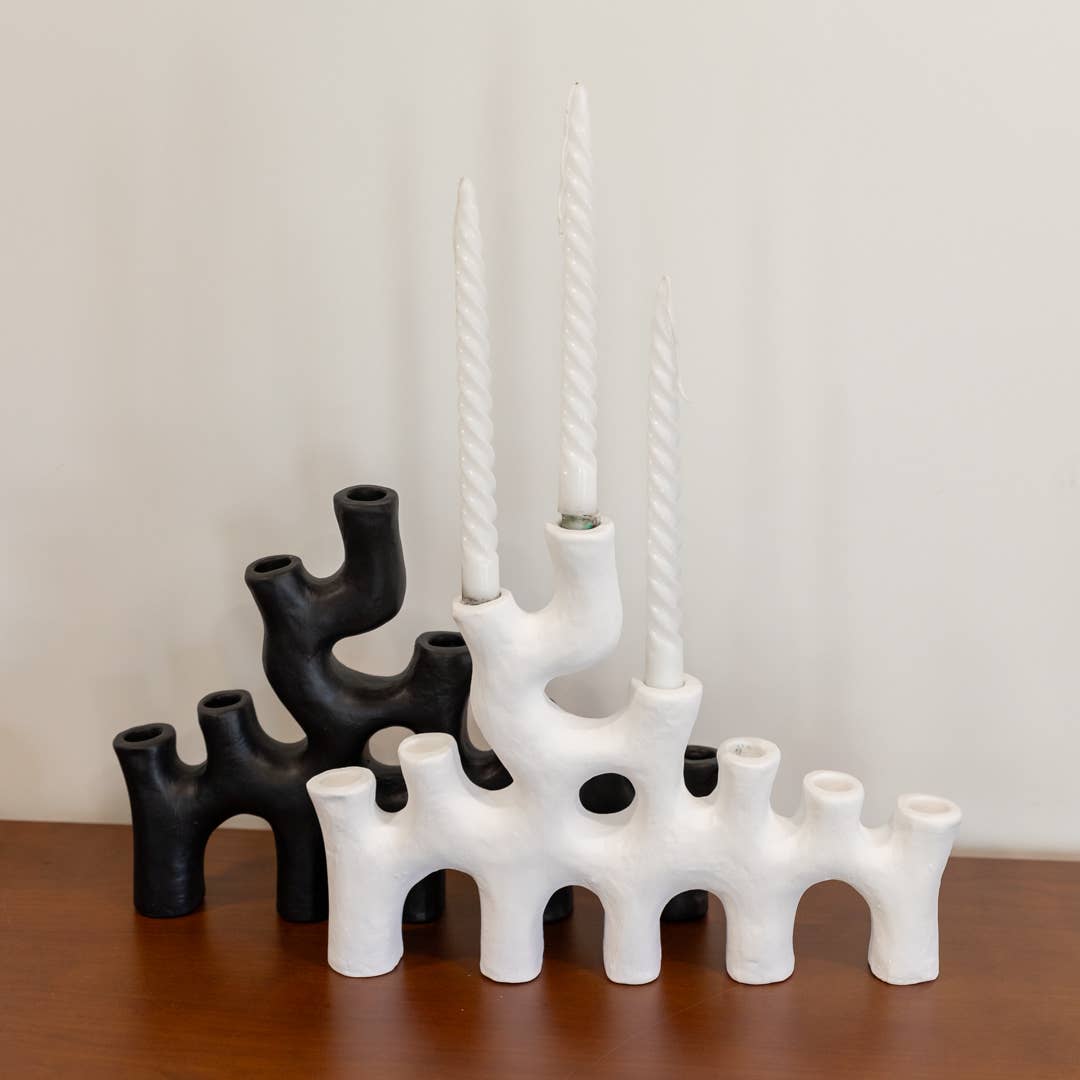 Candelabra: White
