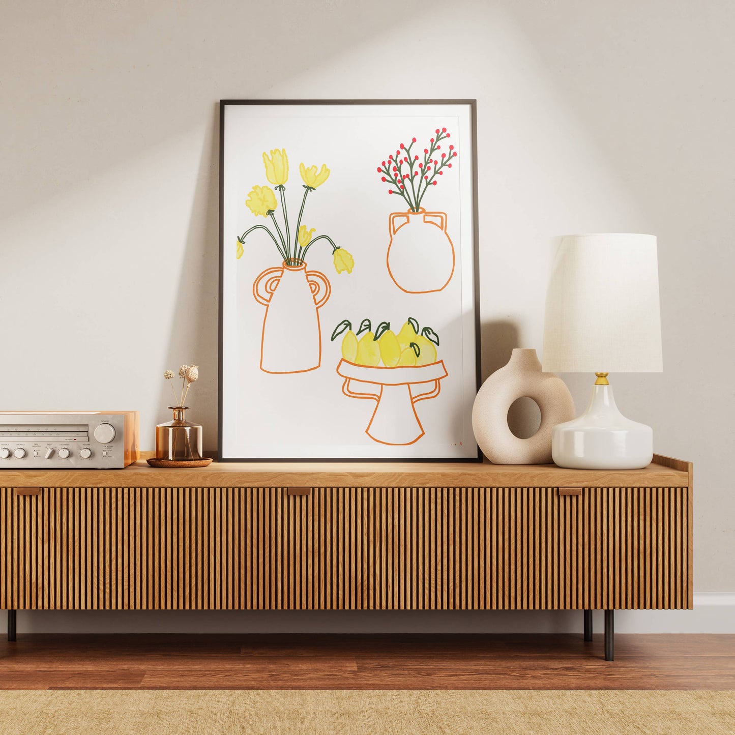 Love Art Print Illustration