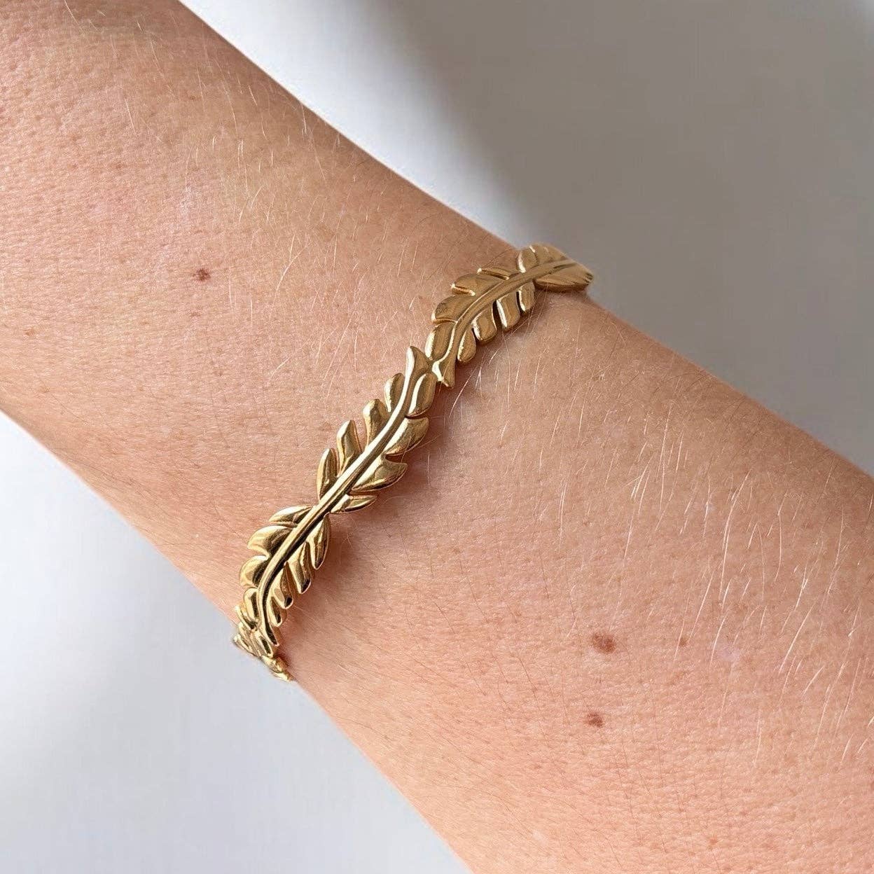 Ethereal Leaf Bracelet