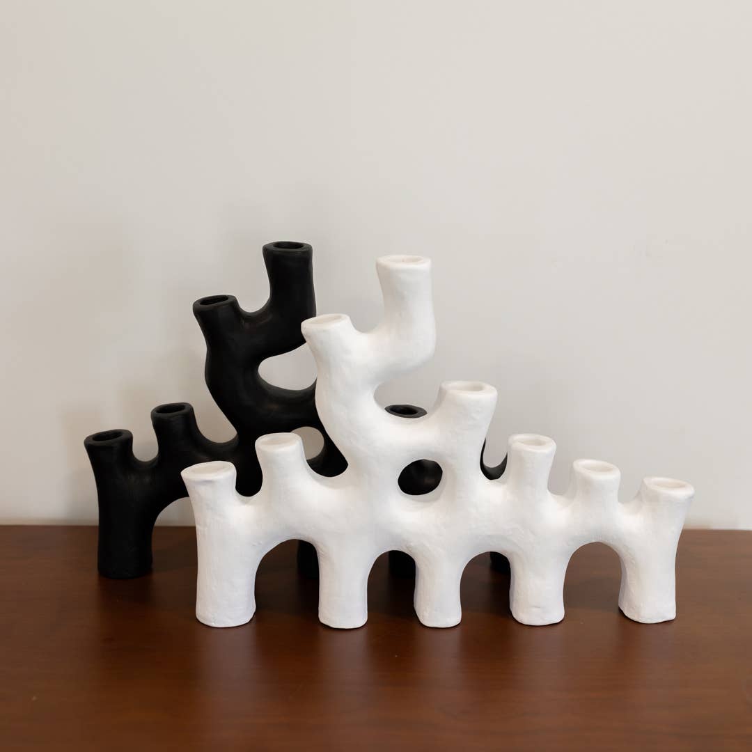 Candelabra: White