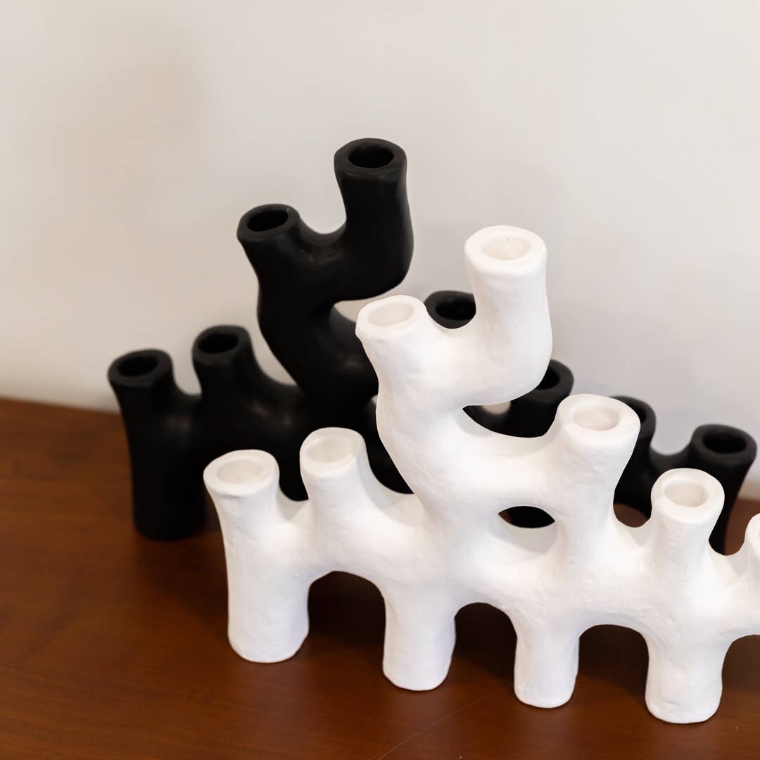 Candelabra: White