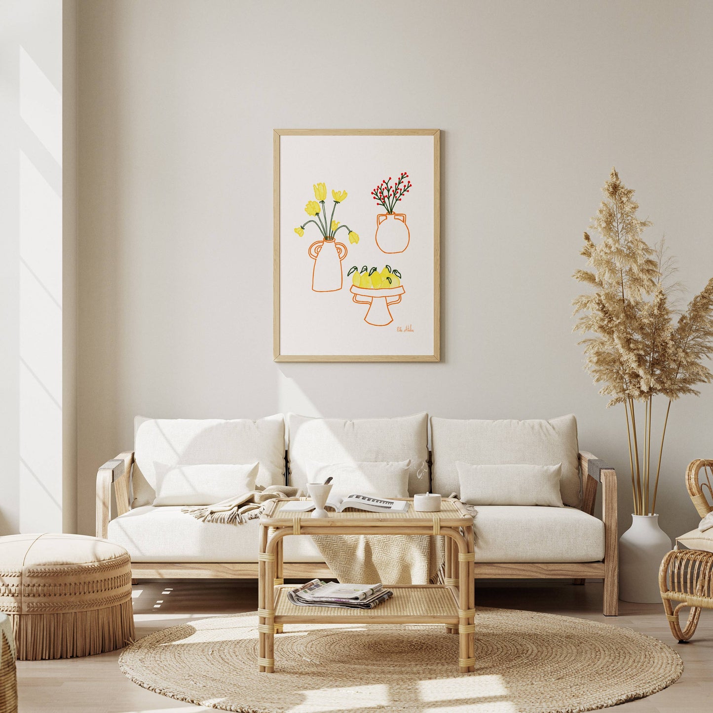 Love Art Print Illustration