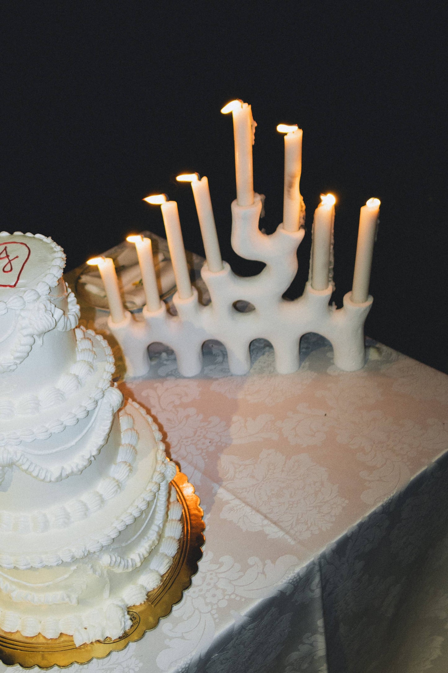 Candelabra: White
